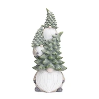 23.5" Stacked Gnomes Figurine