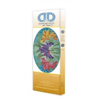 Diamond Dotz® at Home Advanced Stained Glass Flowers Diamond Painting Kit