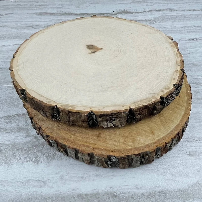 Wilson® Enterprises 4 Pack Natural Basswood Round