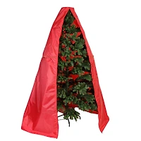 Honey Can Do 8ft. Red Upright Christmas Tree Storage Bag