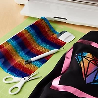 Siser® Holographic Heat Transfer Vinyl Roll, Rainbow