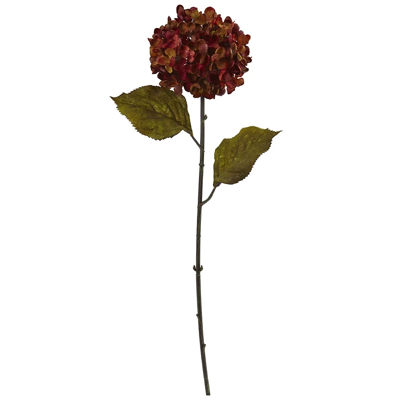 22" Rusty Red Fall Hydrangea Stem, 6ct.