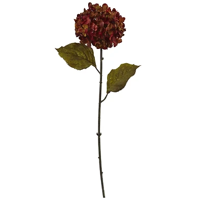 22" Rusty Red Fall Hydrangea Stem, 6ct.
