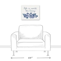 Because He Lives 16" x 20" Canvas Wall Art