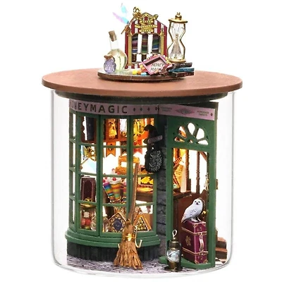 Wizardi Magic Shop Miniature Dollhouse Roombox Kit