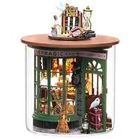Wizardi Magic Shop Miniature Dollhouse Roombox Kit
