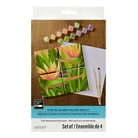 Birds of Paradise Paint-by-Number Gallery Mini Kit by Artist's Loft®