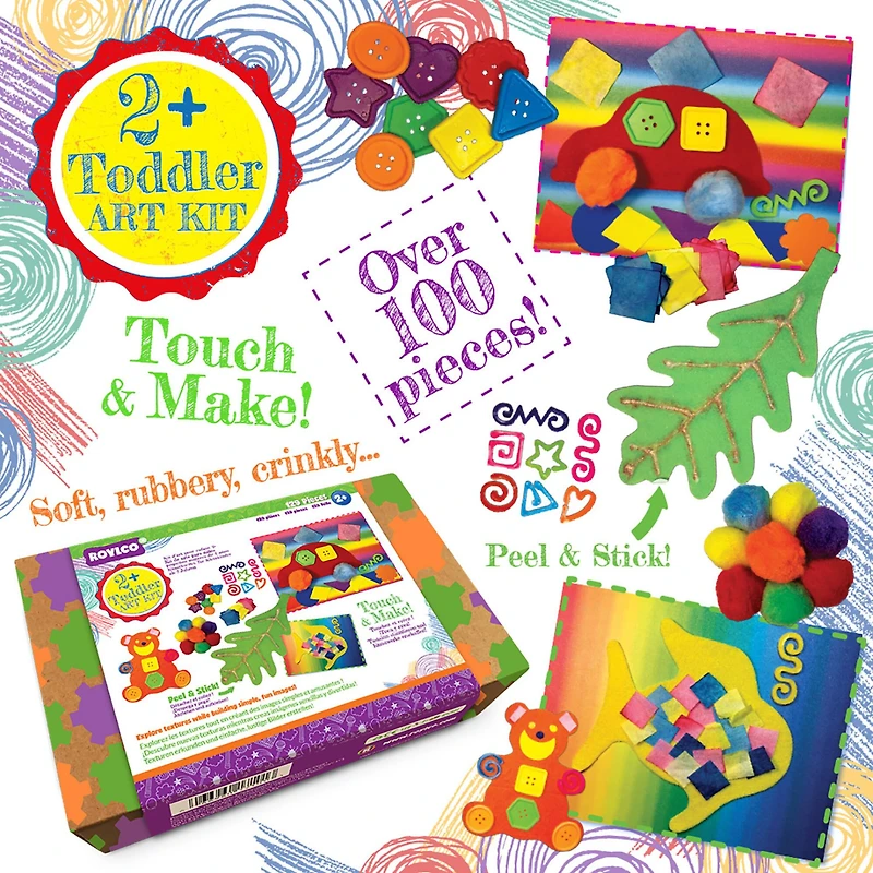 Roylco® Toddler Art Kit, 129 Pieces