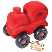 Rubbabu Red Choo Choo Train Sensory Toy
