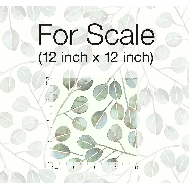 RoomMates Cat Coquillette Eucalyptus Peel & Stick Wallpaper