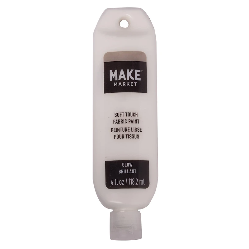 12 Pack: Glow Soft Touch Fabric Paint by Make Market®