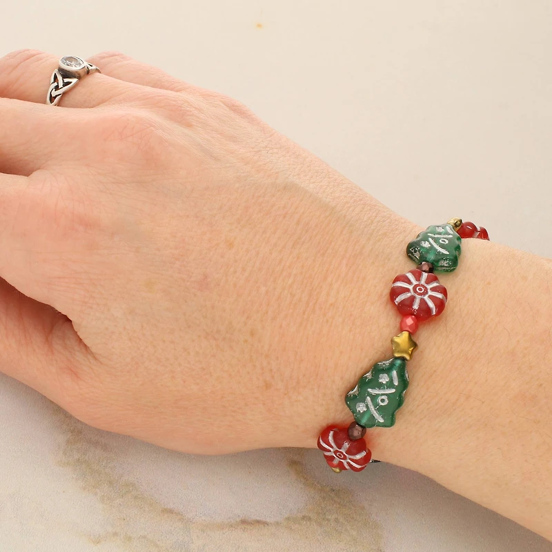 Christmas Cheer Czech Glass Bead Mix by Bead Landing™