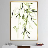 Designart - Simplist Bamboo Leaves II