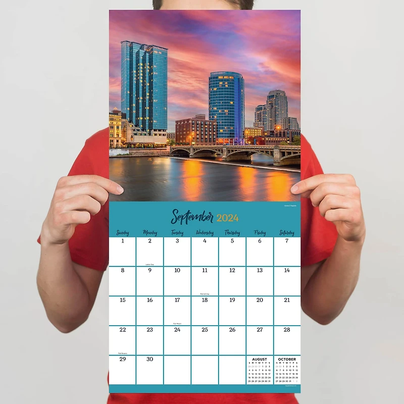 TF Publishing Michigan Wall Calendar