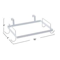 Household Essentials Metal Over the Door Trash Bag Holder