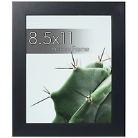 WallsThatSpeak Black Picture Frame with Easel and Glass