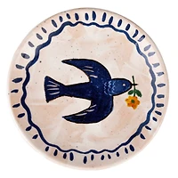 Hello Honey® 6" Enchanted Fauna Series Hand-Painted Stoneware Plate Set