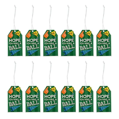 24 Packs: 12 ct. (288 total) Sports Gift Tags by Celebrate It™