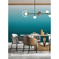 Katie Hunt Teal Blue Ombre Caribbean Sea Wall Mural