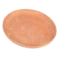 Hello Honey® 12" Red Travertine Elegance Food Tray