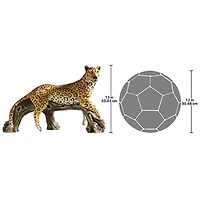 Design Toscano 20.5" Leopard's Kingdom Garden Statue