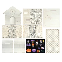 3D Wood Haunted Tree House Craft Kit by Creatology™