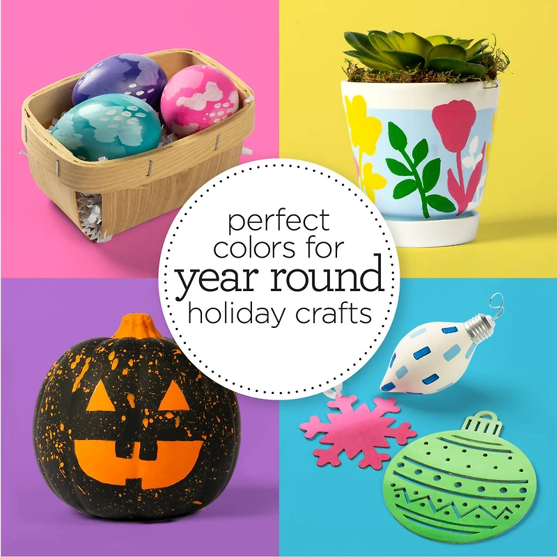 Apple Barrel® Acrylic Holiday Paints & Mod Podge 32 Piece Set