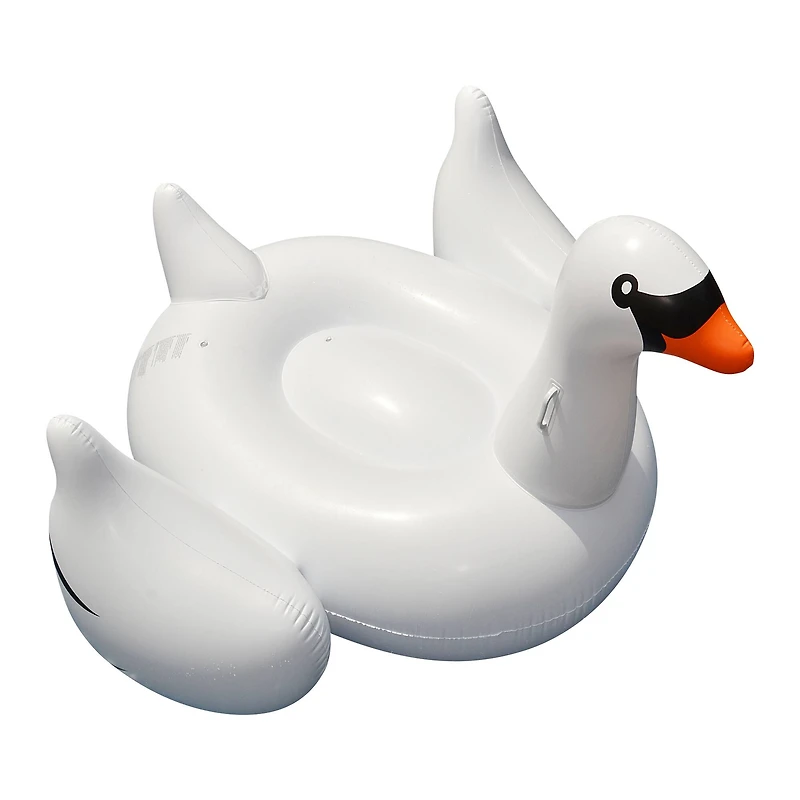 Swimline 75" Inflatable White Swan Pool Float