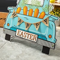 Glitzhome® 26" Easter Metal Truck Yard Stake