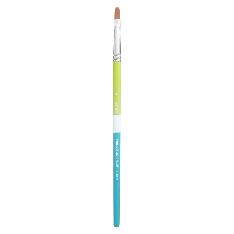 Princeton™ Snap!™ Series 9950 Synthetic Short Handle Filbert Brush