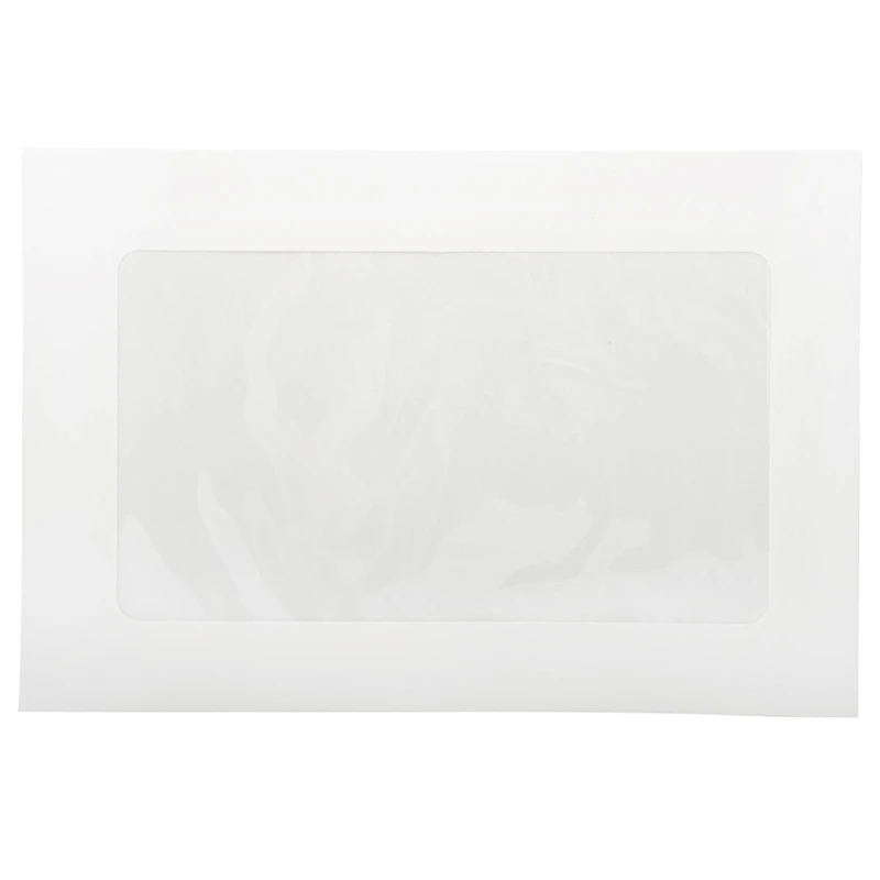JAM Paper 6" x 9" White Window Display Commercial Envelopes