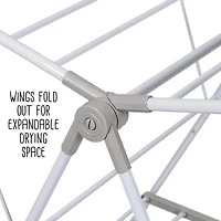 Honey Can Do Deluxe Expandable & Collapsible Wing Drying Rack