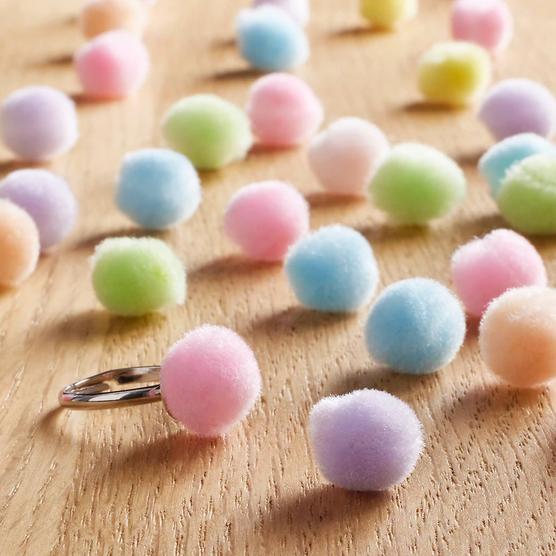 0.5" Pastel Pom-Poms by Creatology™