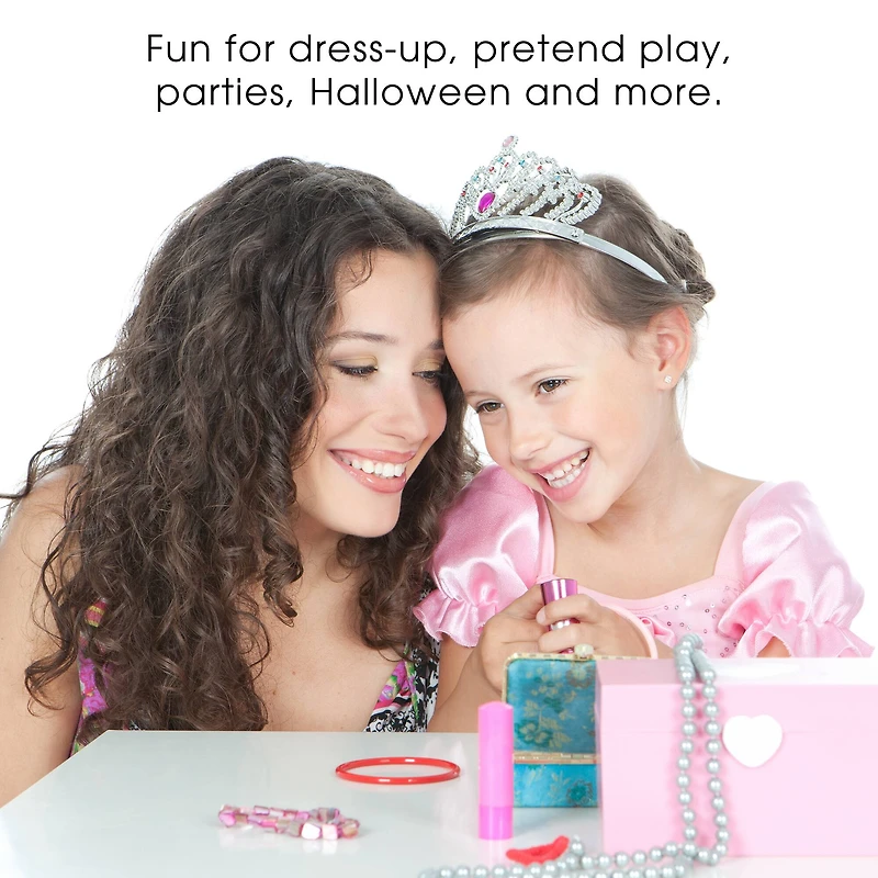 Toy Time Silver Princess Crowns & Tiaras, 4ct.