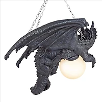 Design Toscano 21" Nights Fury Sculptural Hanging Dragon Lamp