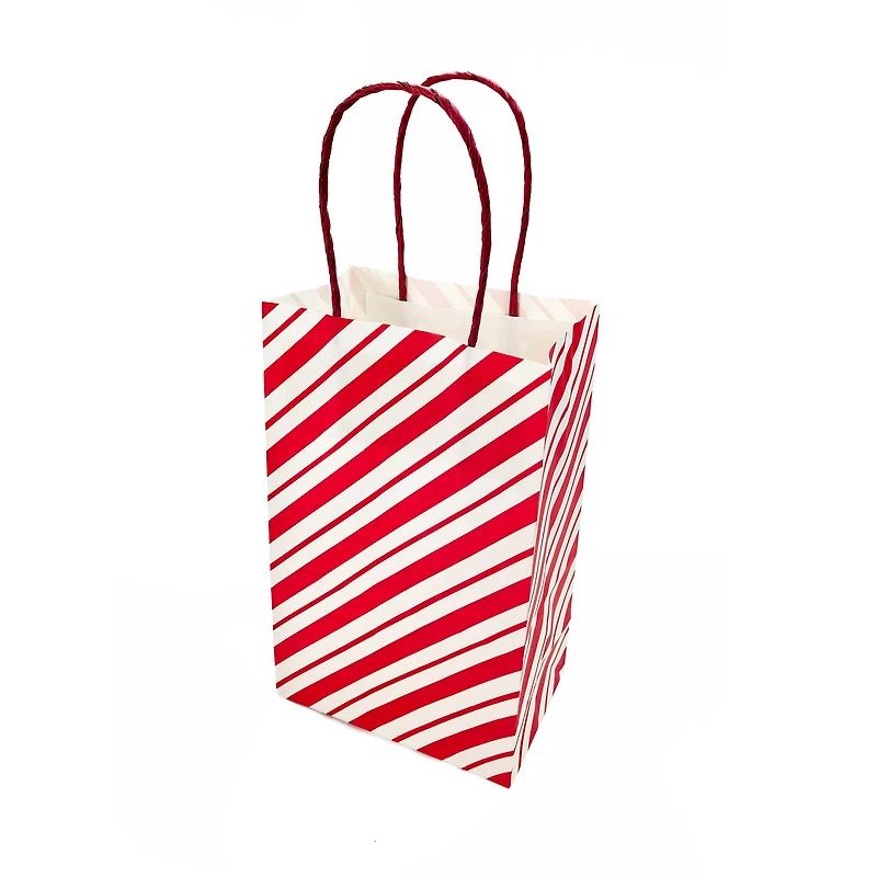 Small Peppermint Stripes Gift Bags, 6ct. by Celebrate It™