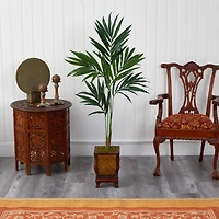 4.5ft. Kentia Palm Tree in Decorative Planter