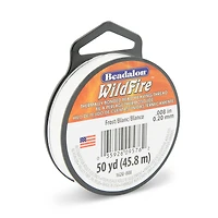 6 Pack: Beadalon® WildFire™ 0.008" Frost Bead Weaving Thread