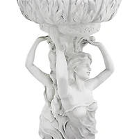 Design Toscano 3ft. Les Filles Joyeuses Neoclassical Pedestal Urn