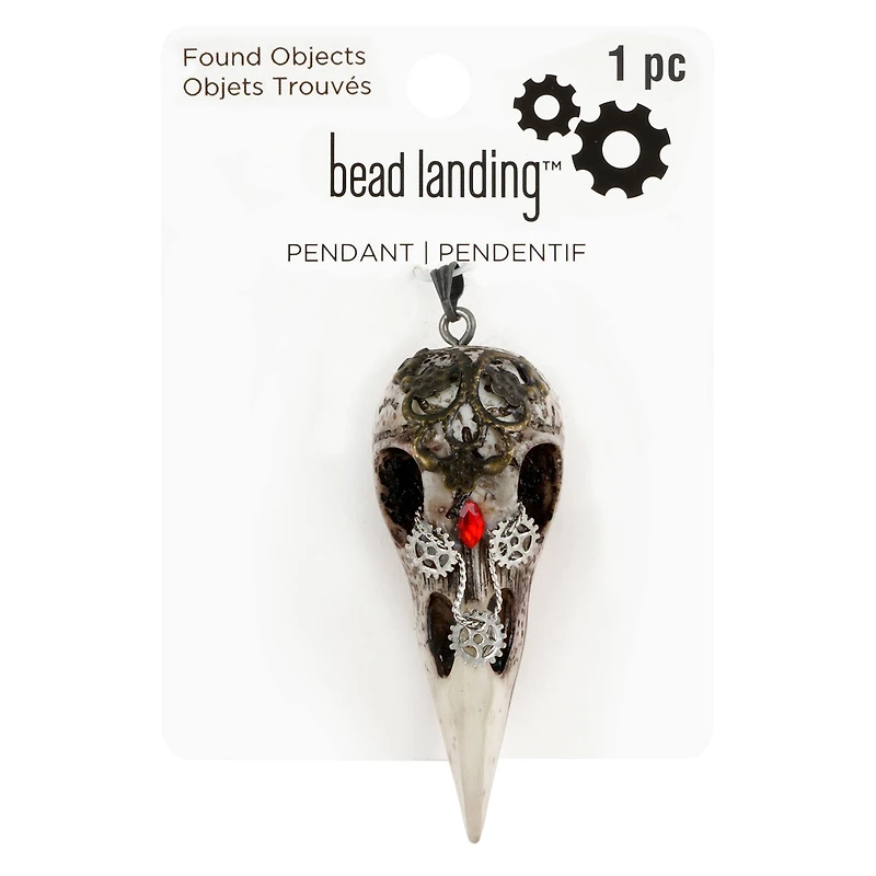 Found Objects Bird Pendant by Bead Landing™