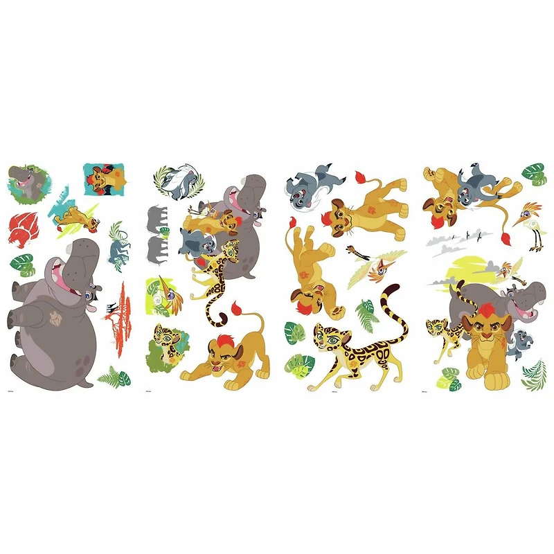 RoomMates Lion Guard Peel & Stick Wall Decals