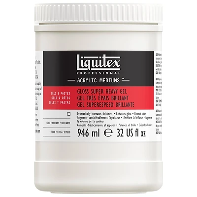 Liquitex® Gloss Super Heavy Gel Medium