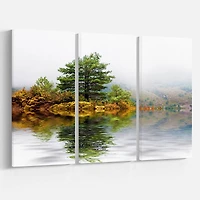 Designart - Pine Tree with Reflection