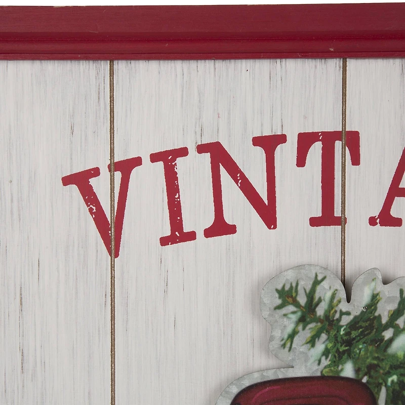 Glitzhome® 18" Wooden Truck Wall Décor