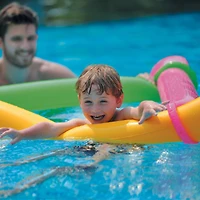 Dinosaur Twisty Tube Inflatable Swimming Pool Noodle, 5.25ft
