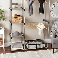 DII® 23" Damask 8-Shoe Pair Soft Storage Bag