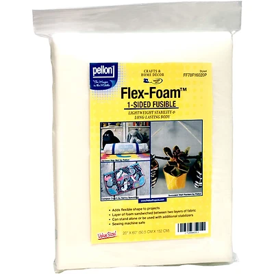 Pellon® Flex-Foam™ Fusible Stabilizer, 20" x 60"
