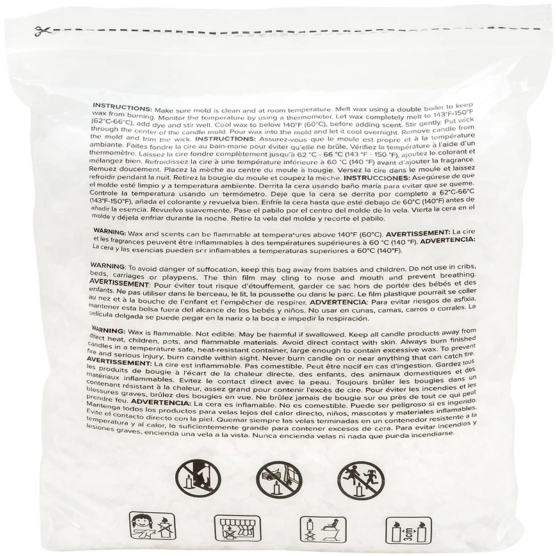We R Memory Keepers® Wick™ Paraffin Wax, 1lb.