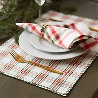 DII® Embellished Jolly Tree Placemats, 4ct.