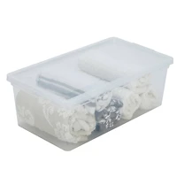 Simplify Clear Stackable Storage Bins with Lids